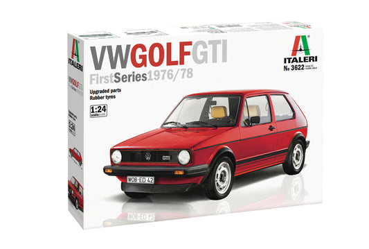 Italeri 1:24 VW Golf GTI First Series 1976/78 Plastic Model Kit Italeri