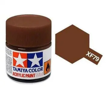 Tamiya Color Acrylic Paint XF-79 Linoeum Deck Brown 10ml Tamiya