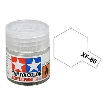 Tamiya Color Acrylic Paint XF-86 Flat Clear 10ml Tamiya