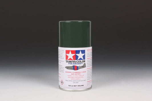 Tamiya Color Spray Paint for Aircraft AS-24 Dark Green (Luftwaffe) Tamiya