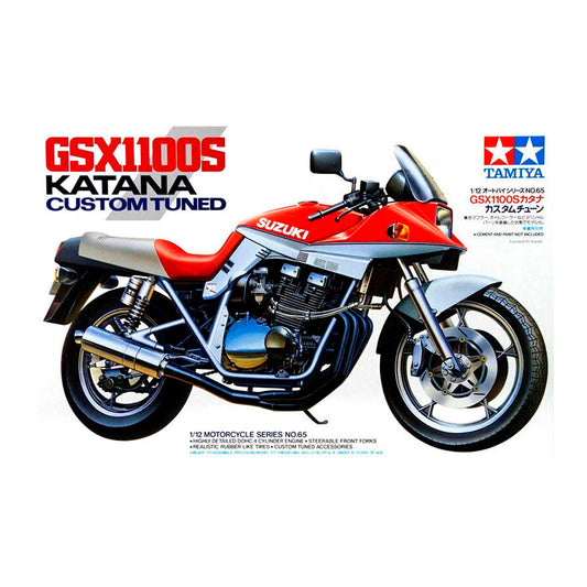 Tamiya 1/12 Suzuki GSX1100S Katana Custom Tuned Plastic Model Kit Tamiya