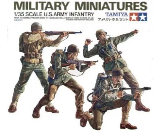 Tamiya 1:35 U.S. INFANTRY Plastic Model kit