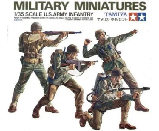 Tamiya 1:35 U.S. INFANTRY Plastic Model kit