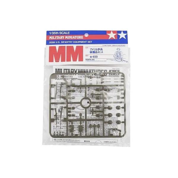 Tamiya 1:35 U.S. Infantry Equipment Set Plastic Model Kit
