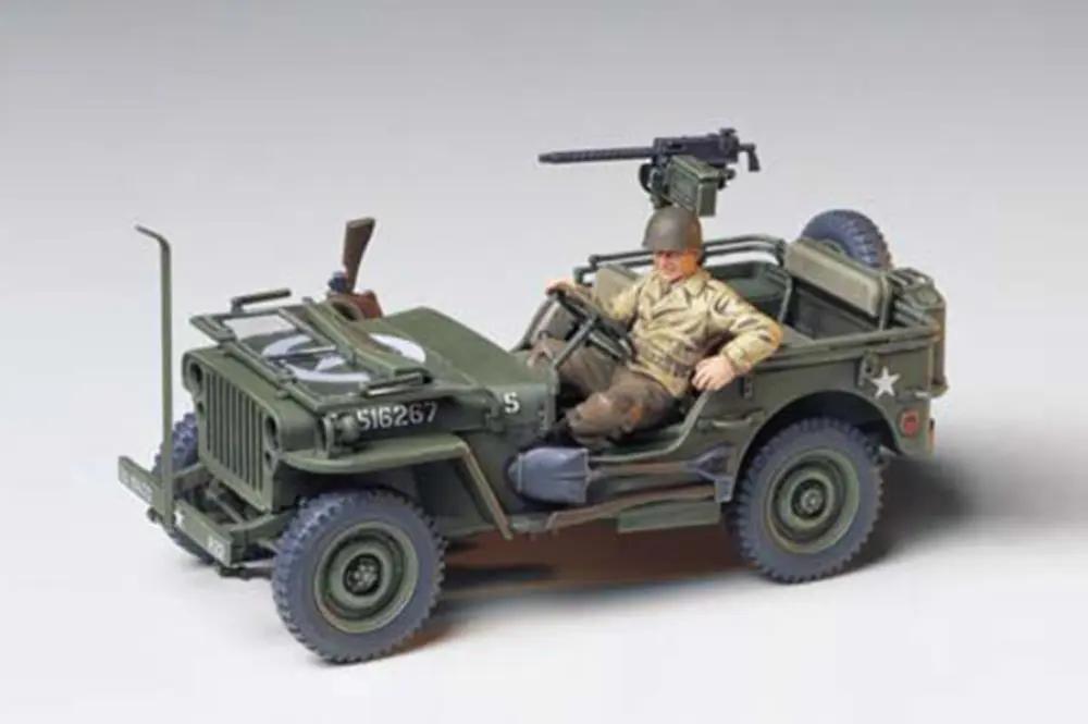 Tamiya 1:35 Jeep Willys Mb 1/4 Ton Truck Plastic Model Kit