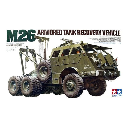 Tamiya 1/35 M26 Armored Tank Recovery Vehicle Plastic Model Kit Tamiya