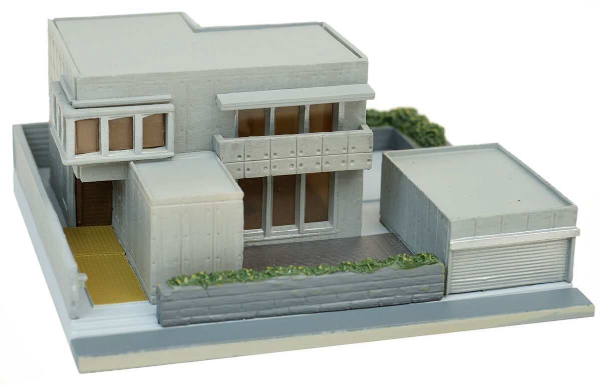 Tomytec (Building 012-4) Modern House B4 (N scale) Tomytec