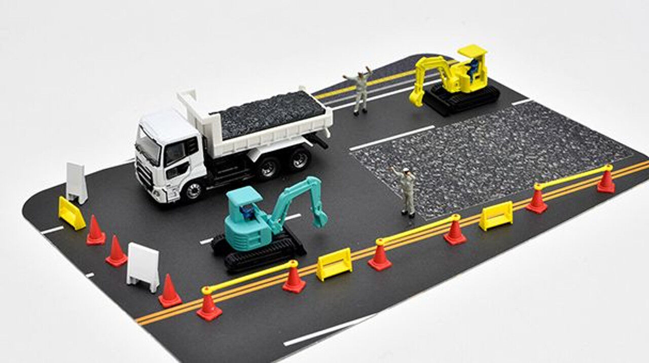 Tomytec Truck Collection Road Construction Site Dump Set A (N scale) Tomytec