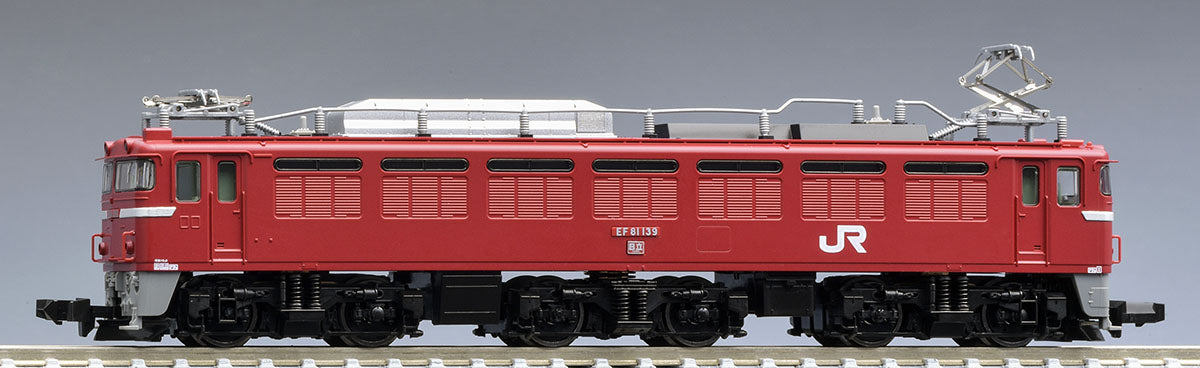 Tomix 7173 JR Electric Locomotive Type EF81 (East Japan Railway/w/Double-Head Coupler) (N scale) Tomix