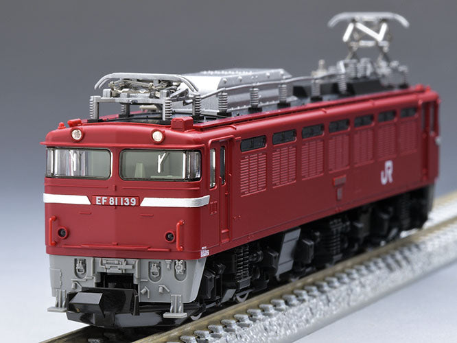 Tomix 7173 JR Electric Locomotive Type EF81 (East Japan Railway/w/Double-Head Coupler) (N scale) Tomix
