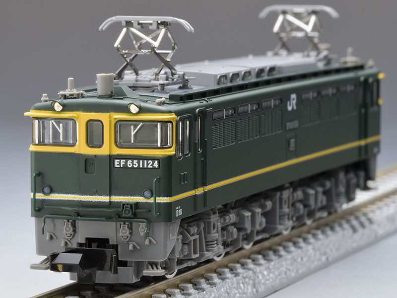 Tomix 7175 JR Electric Locomotive EF65-1000 (No.1124/ Twilight Color/ Gray Bogie) (N scale) Tomix