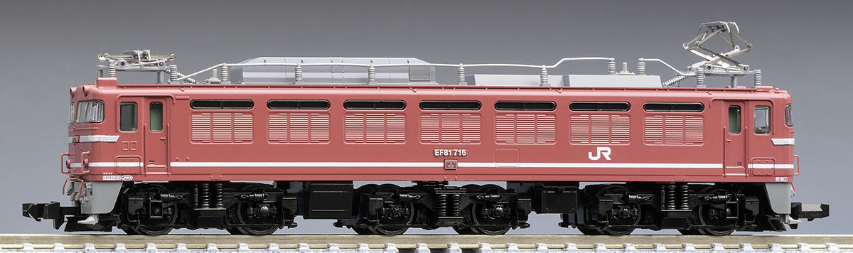 Tomix 7180 JR Electric Locomotive Type EF81-600 (JR Freight Updated Color) (N scale) Tomix