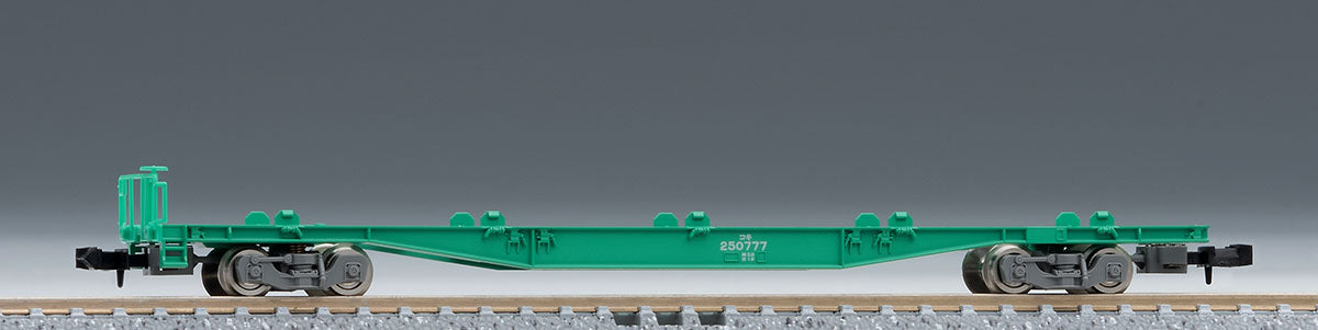 Tomix 8742 JR Freight Car Type KOKI 250000 (Without Container) w/ Taillight (N scale) Tomix