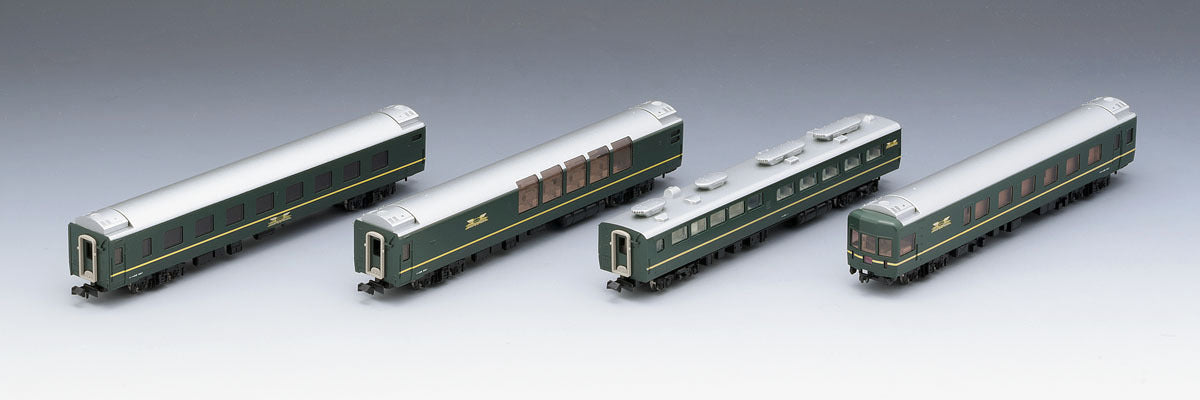 Tomix 98360 JR Series 24 Type 25 Sleeping Cars 'Twilight Express' 4 Cars Add-on Set A (N scale) Tomix