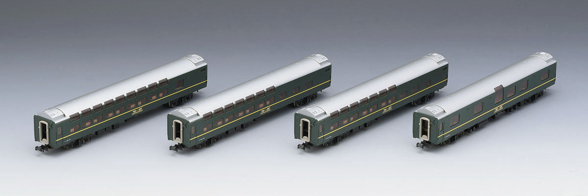 Tomix 98361 JR Series 24 Type 25 Sleeping Cars 'Twilight Express' 4 Cars Add-on Set B (N scale) Tomix