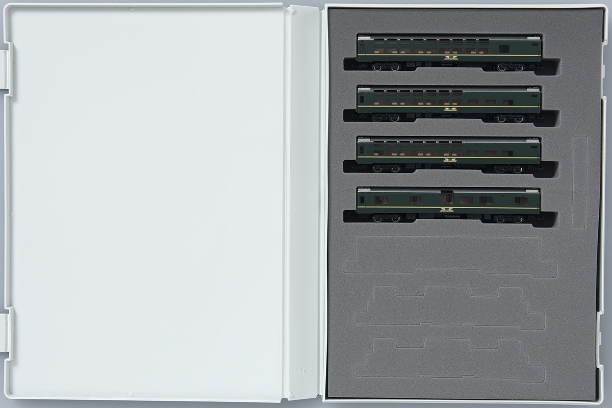 Tomix 98361 JR Series 24 Type 25 Sleeping Cars 'Twilight Express' 4 Cars Add-on Set B (N scale) Tomix