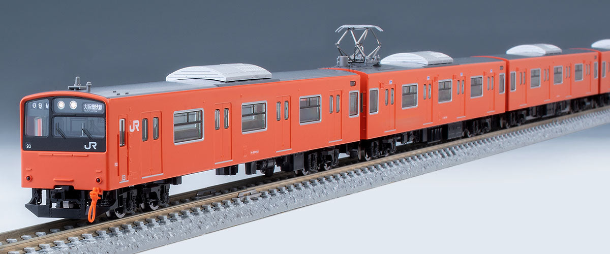Tomix 98843 JR Series 201 Commuter Train (JR West 30N Renewal Car/Orange) 8 Cars Set (N scale)