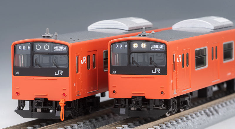 Tomix 98843 JR Series 201 Commuter Train (JR West 30N Renewal Car/Orange) 8 Cars Set (N scale)