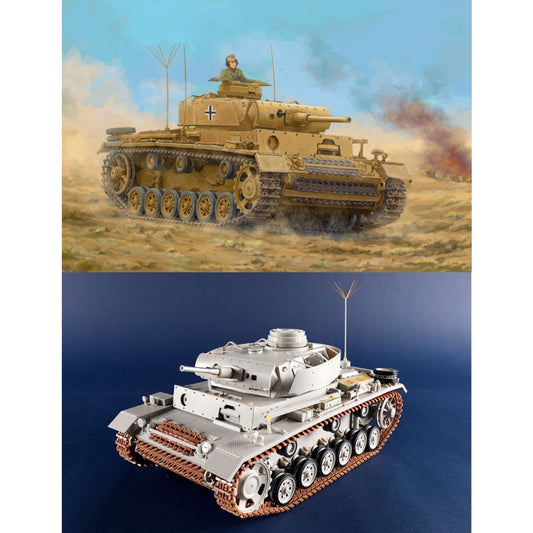 Trumpeter 1/16 Pz.Bef.Wg.Fahrgestell Pz.Kpfw.III Ausf.J Plastic Model Kit