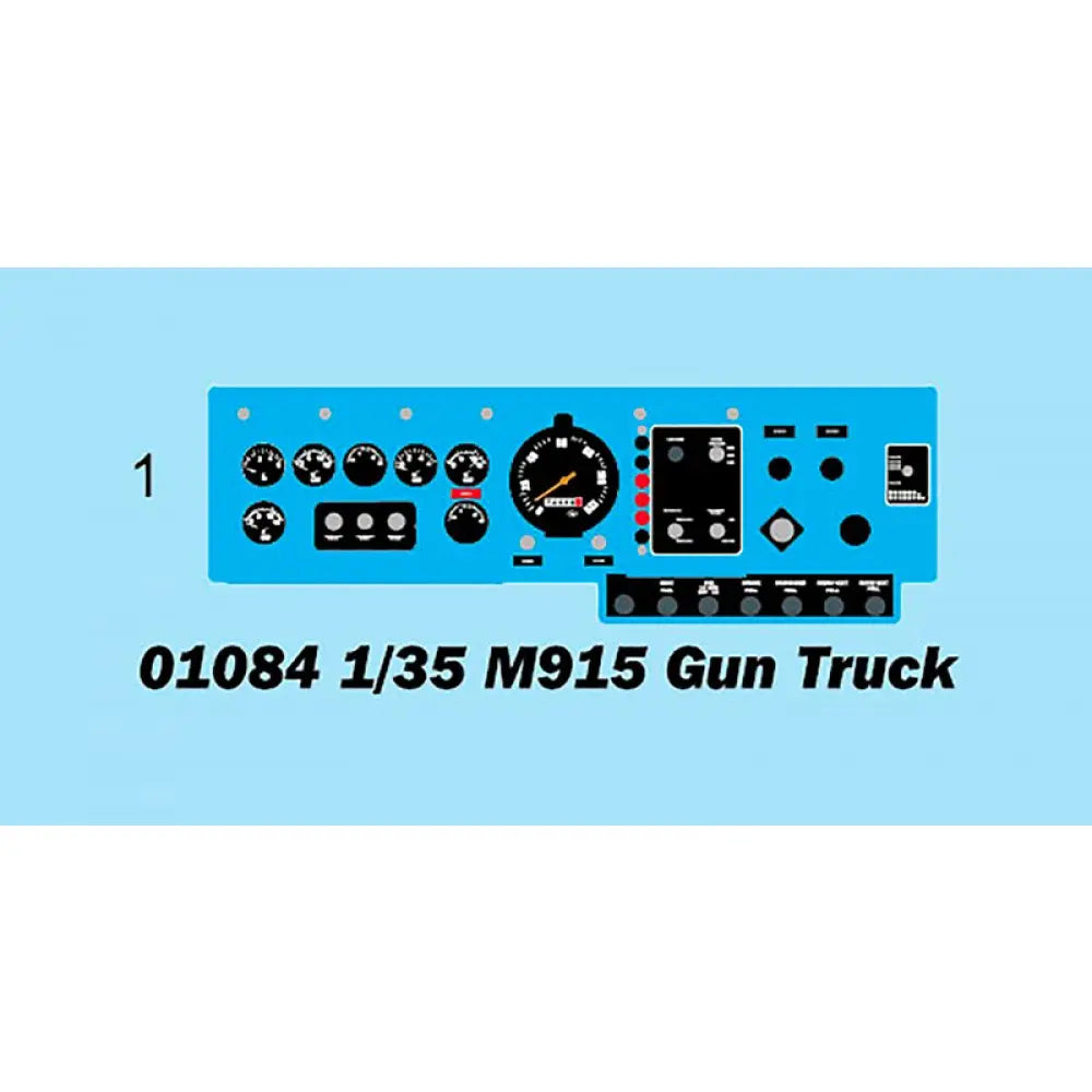 Trumpeter 1/35 M915 Gun Truck Plastic Model Kit Trumpeter
