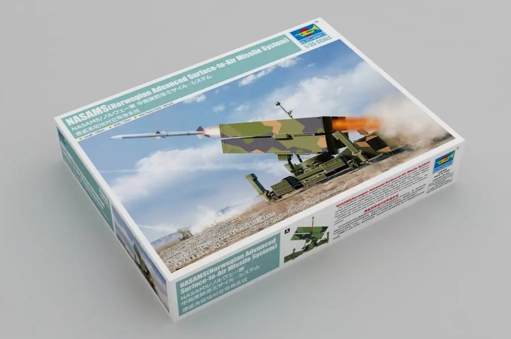 Trumpeter 1/35 NASAMS (Norwegian Advanced Surface-to-Air Missile System) Plastic Model Kit Trumpeter