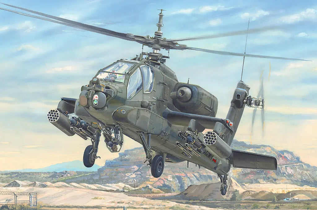 Trumpeter 1/35 AH-64A Apache Early Plastic Model Kit Trumpeter