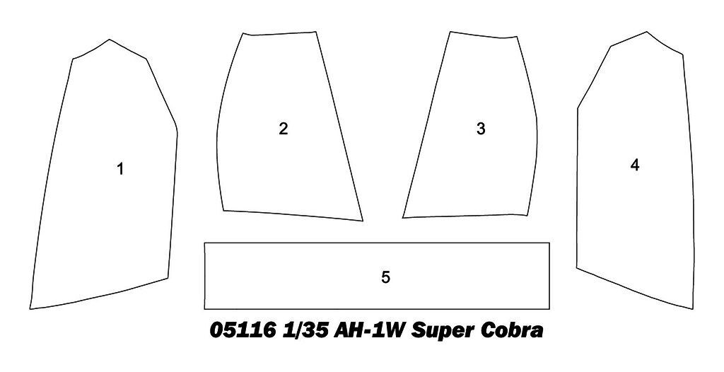 Trumpeter 1/35 AH-1W Super Cobra  Plastic Model Kit Trumpeter