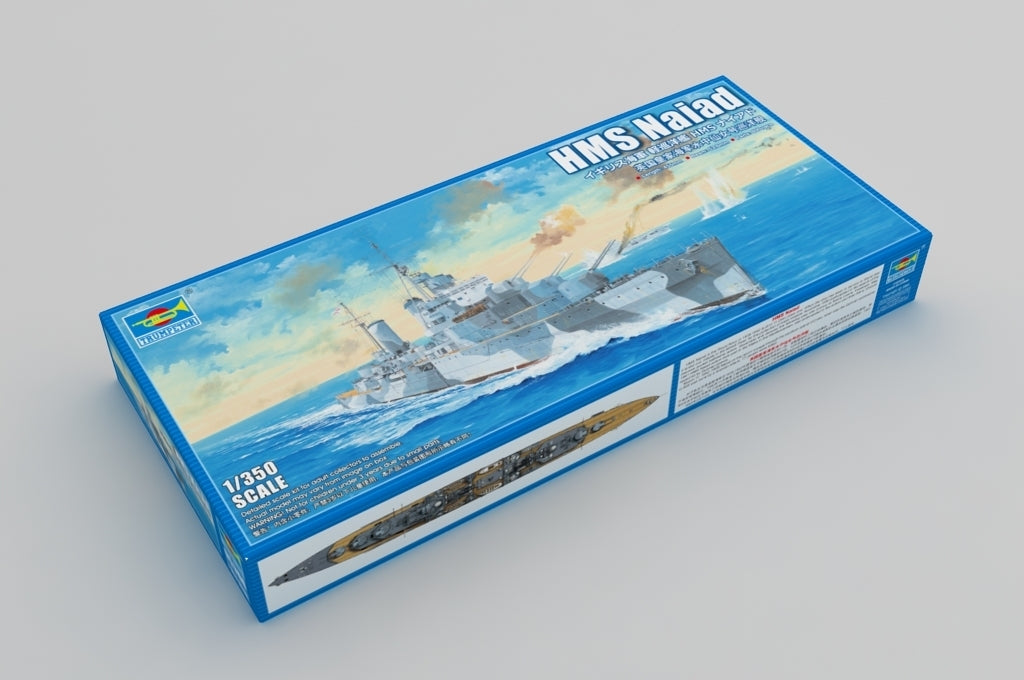 Trumpeter 1/350 H.M.S. Naiad Dido-class Light Cruiser Plastic Model Kit
