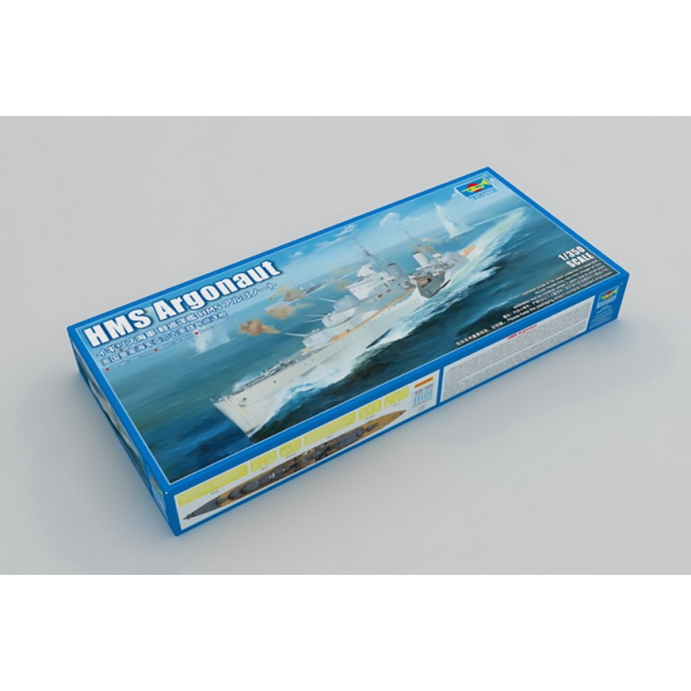 Trumpeter 1/350 HMS Argonaut Plastic Model Kit