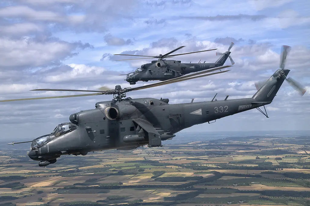 Trumpeter 1/48 Mi-24P Hind-F Plastic Model Kit Trumpeter