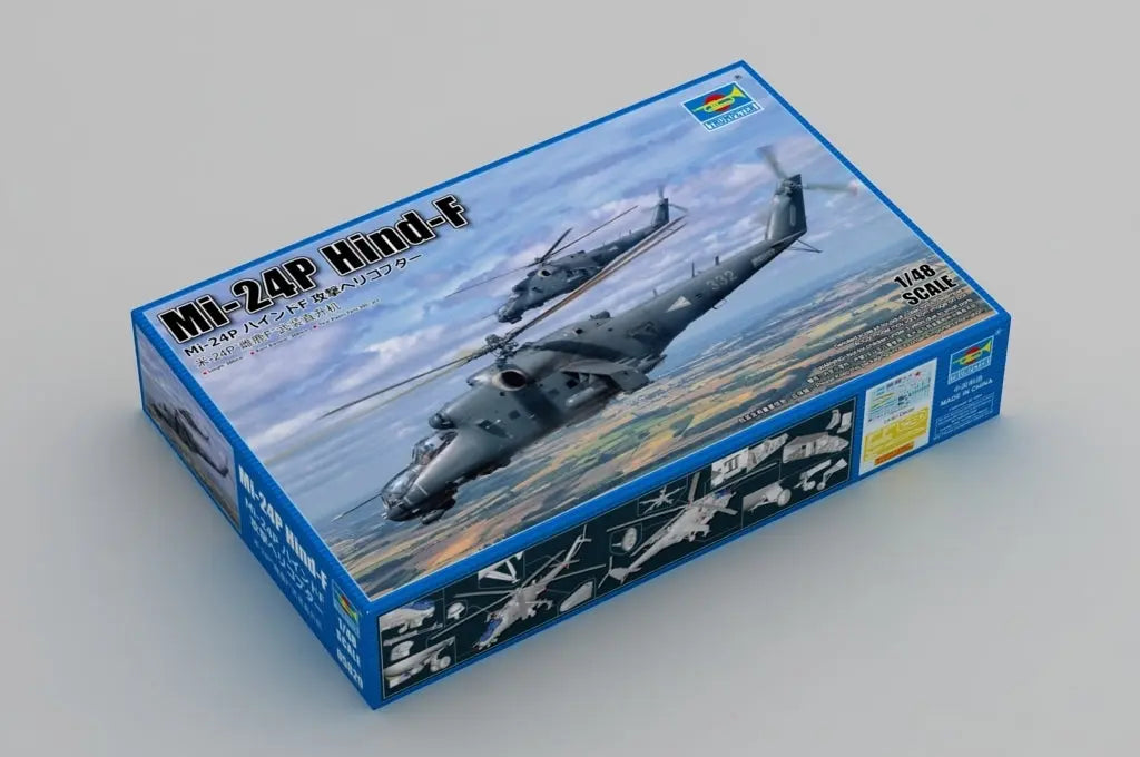 Trumpeter 1/48 Mi-24P Hind-F Plastic Model Kit Trumpeter