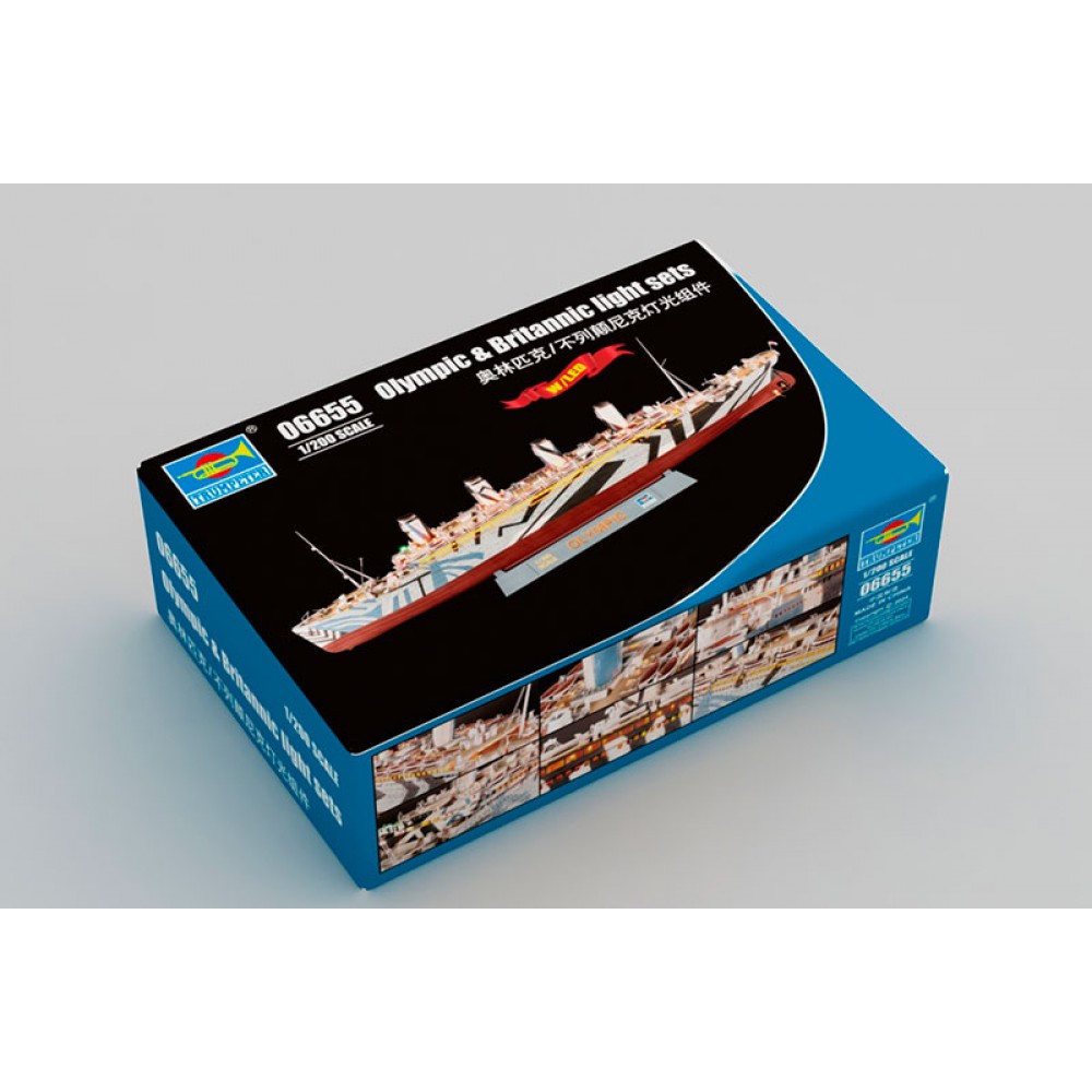 Trumpeter 1/200 Olympic & Britannic light sets Plastic Model Kit