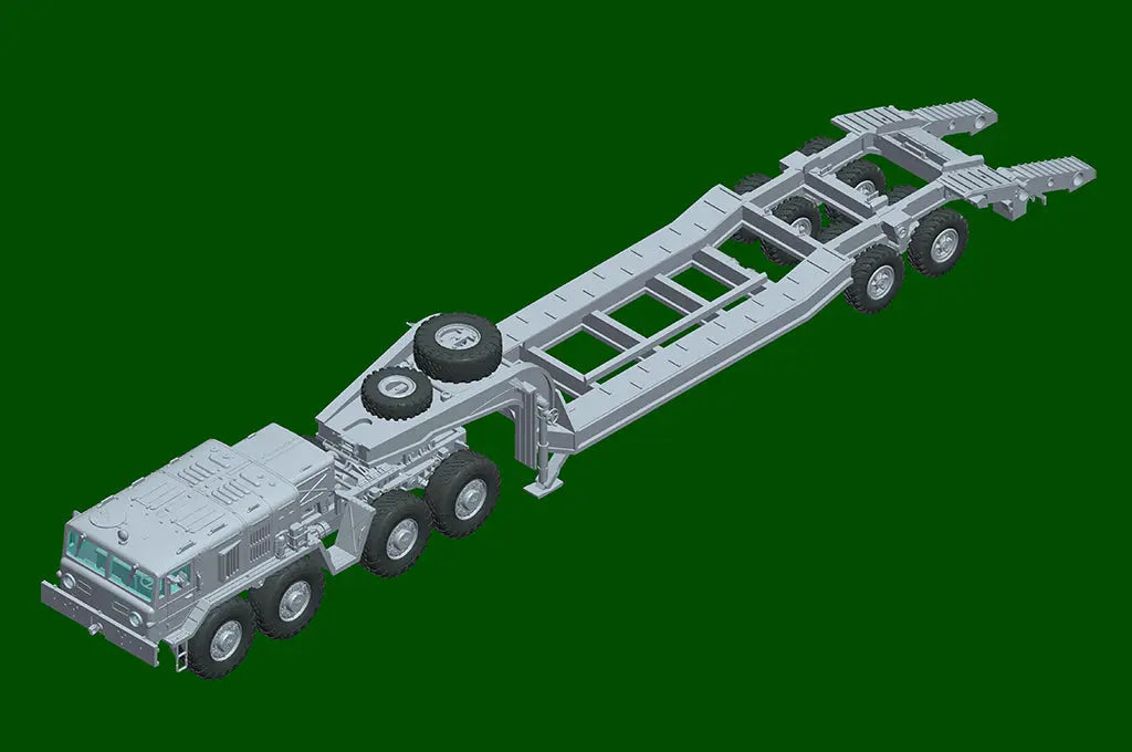 Trumpeter 1/72 MAZ-537G Late Production type with MAZ/ChMZAP-5247G semitrailer Plastic Model Kit Trumpeter