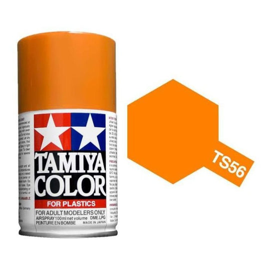 Tamiya Color Spray Paint TS-56 Brilliant Orange 100ml Tamiya