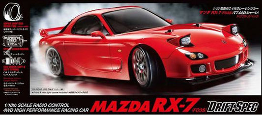Tamiya 1/10 R/C MAZDA RX-7（FD3S）（TT-02D CHASSIS) DRIFT SPEC  Excl ESC Tamiya