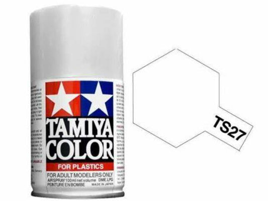 Tamiya Color Spray TS-27 Matt White 100ml