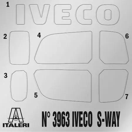 Italeri 1/24 Iveco S-Way Plastic Model Kit