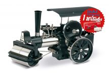 Wilesco D 368 Steam Roller black/nickel Wilesco