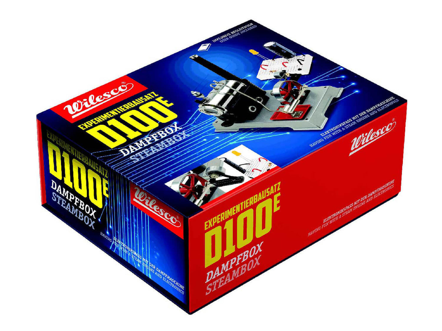 Wilesco D 100E Experimental kit with steam engine Wilesco