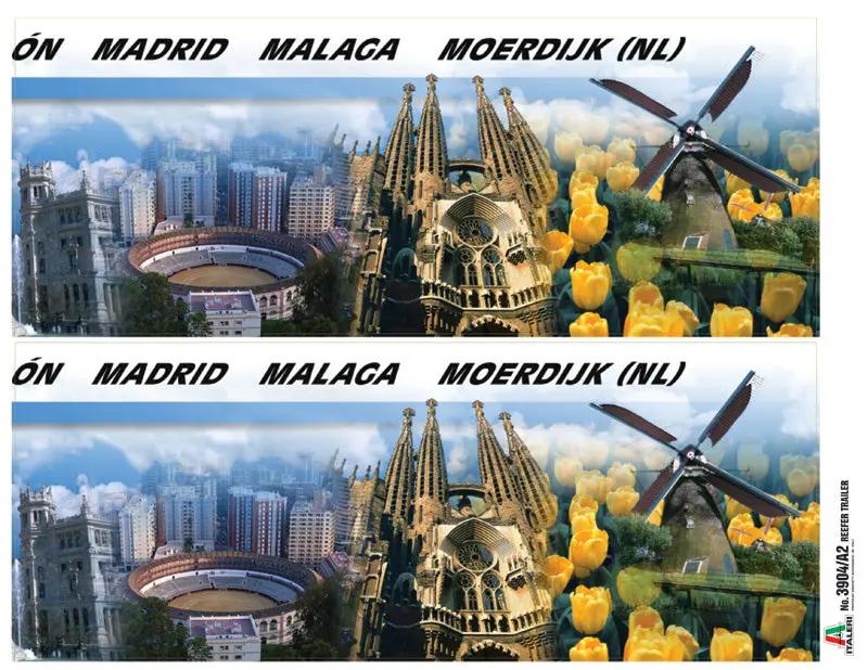 Italeri 1:24 Reefer Trailer Plastic Model Kit