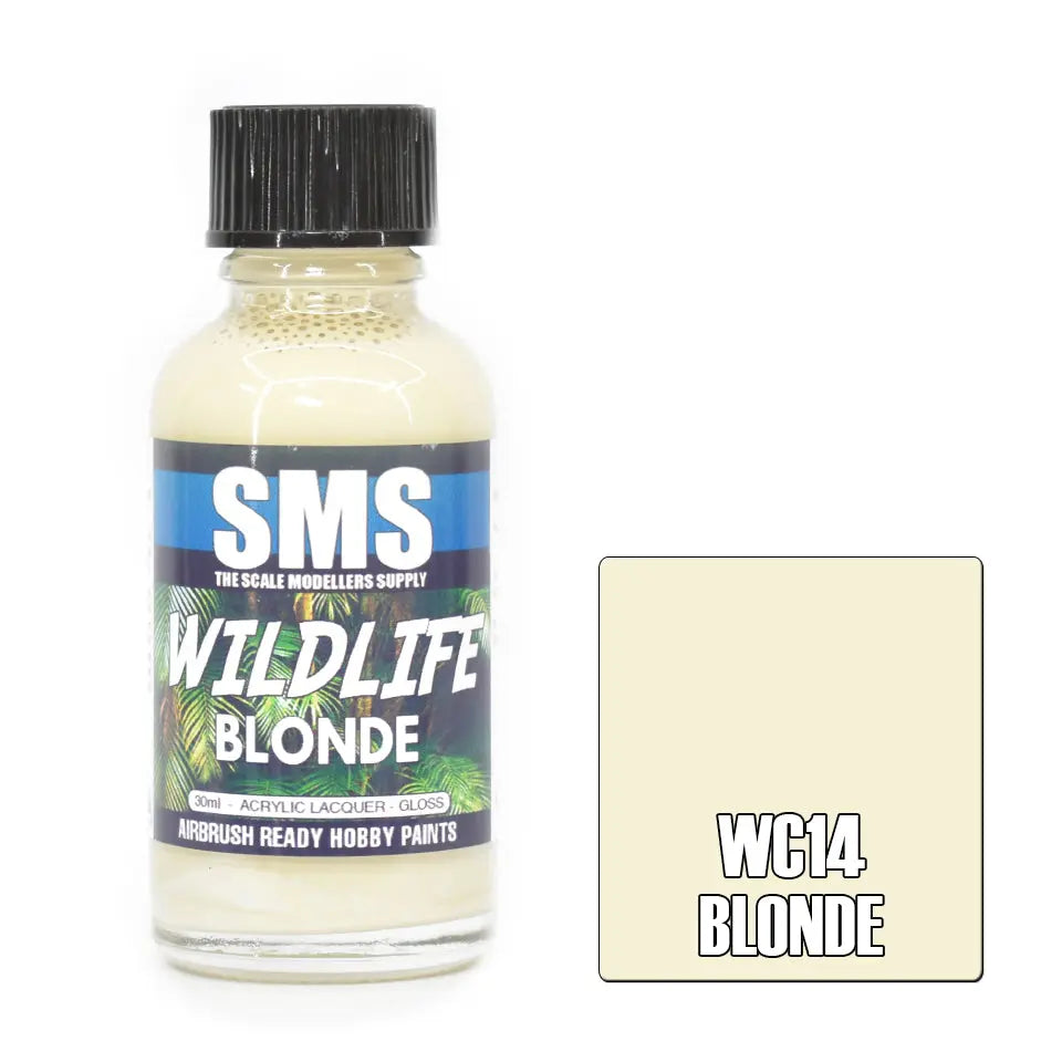 SMS Wildlife Colour BLONDE 30ml The Scale Modellers Supply