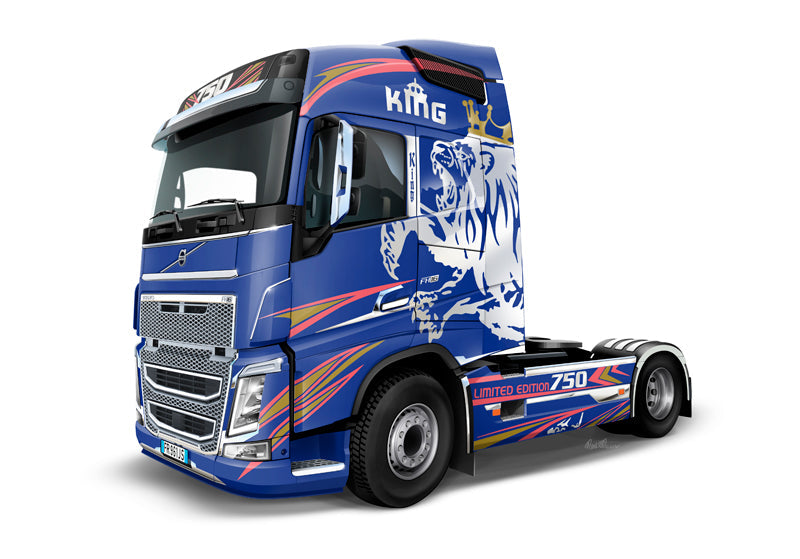 Italeri 1/24 VOLVO FH4 Globetrotter Medium Roof Plastic Model Kit Italeri