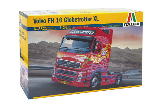 Italeri 1/24 VOLVO FH16 GLOBETROTTER XL Plastic Model Kit Italeri