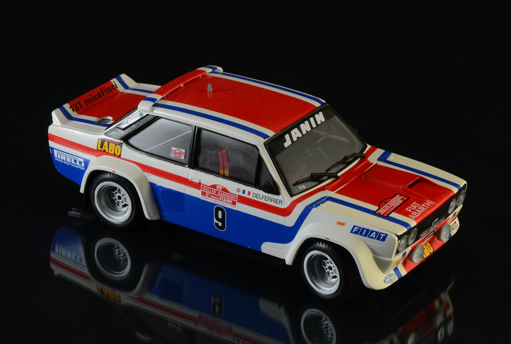 Italeri 1:24 Fiat 131 Abarth '77 San Remo Rally Plastic Model Kit Italeri