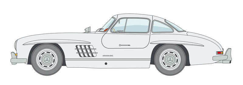 Italeri 1:24 MERCEDES BENZ 300 SL GULLWING Plastic Model Kit Italeri