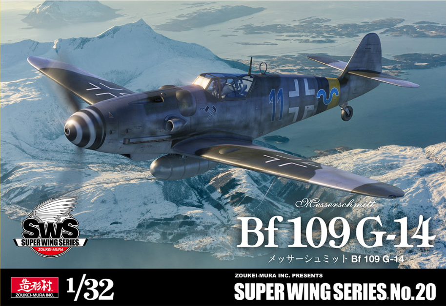 Zoukei Mura 1/32 Messerschmitt Bf 109G-14 Plastic Model Kit Zoukei Mura