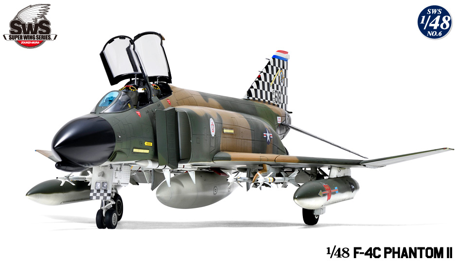 Zoukei Mura 1/48 F-4C Phantom II Plastic Model Kit Zoukei Mura
