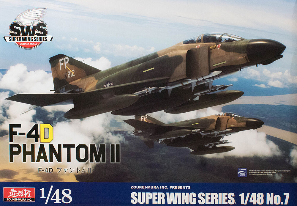 Zoukei Mura 1/48 F-4D Phantom II Plastic Model Kit