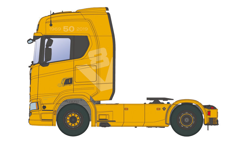 Italeri 1/24 Scania S730 HIGHLINE 4x2 Truck Plastic Model Kit Italeri