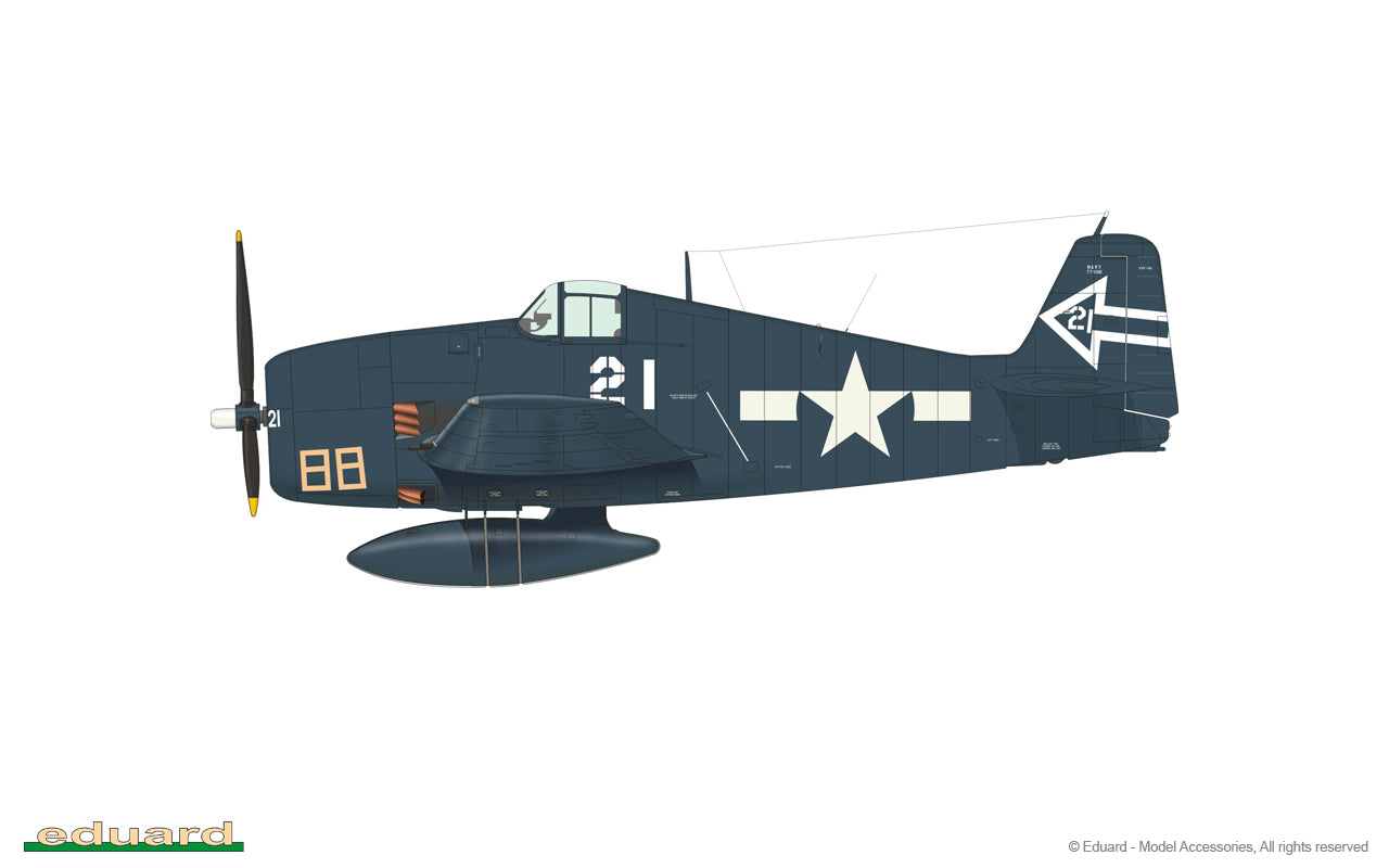 Eduard 1/48 F6F-5N Nightfighter Plastic Model Kit Eduard